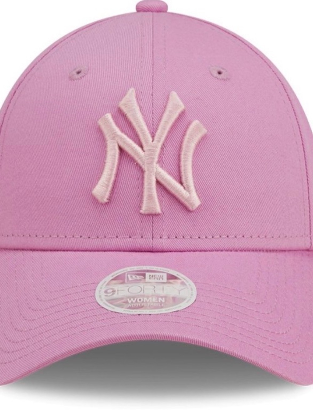 New Era Women's Pink NY Logo Baseball Cap